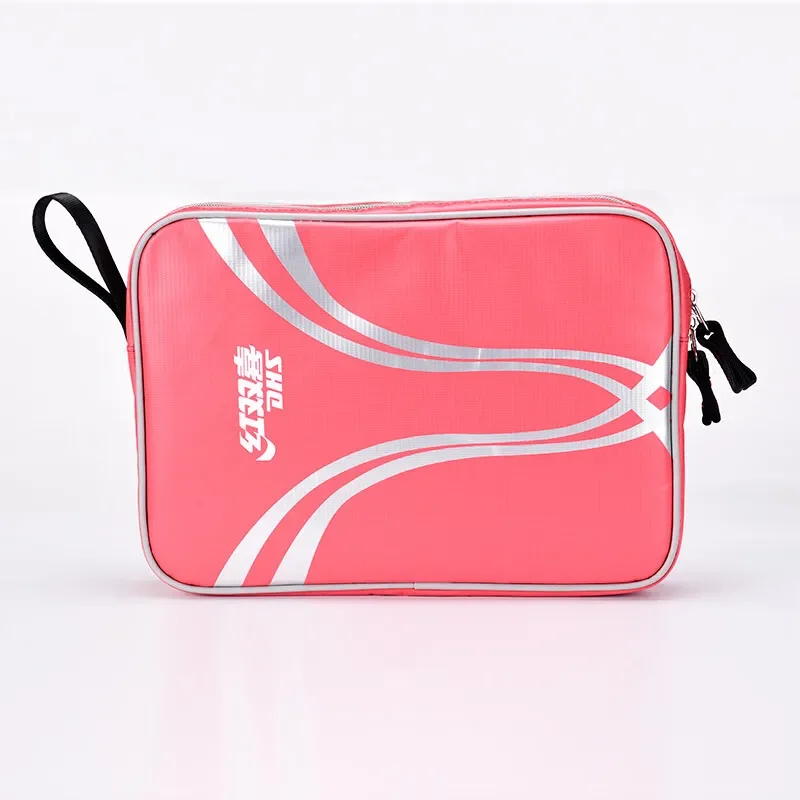Description Picture 2 of item1 Pcs Original DHS  RC530 Table Tennis Racket Bag Big Capacity Waterproof Ping Pong Bat Protection Case for 2 rackets