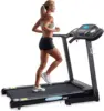 Treadmill with Auto Incline Folding Treadmill 12% Incline 2.5 Horse Power 15 Preset for Home Use 8.5 mph Range 1