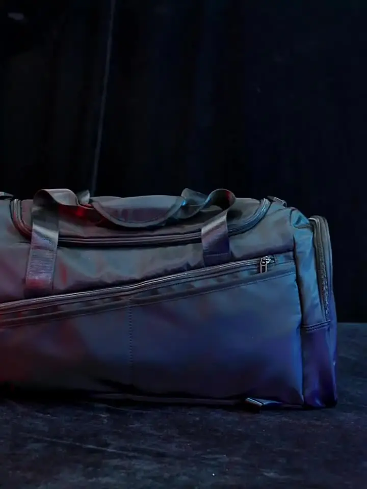 Borsone Da Viaggio Impermeabile | Borsa Palestra Con Tasca Bagnato/Asciutto | Scomparto Scarpe Separato - Foto 3