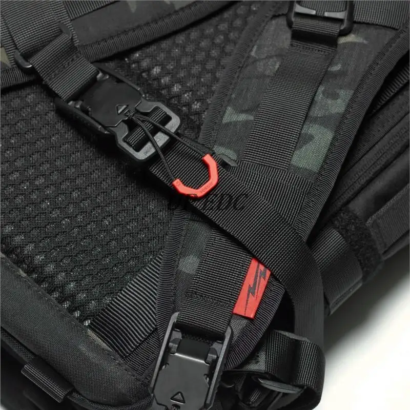 FOXBAT Zip Tail Rope Zip Head Magnetic Clip Modified Functional Tactical Crossbody Bag Rucksack Rope