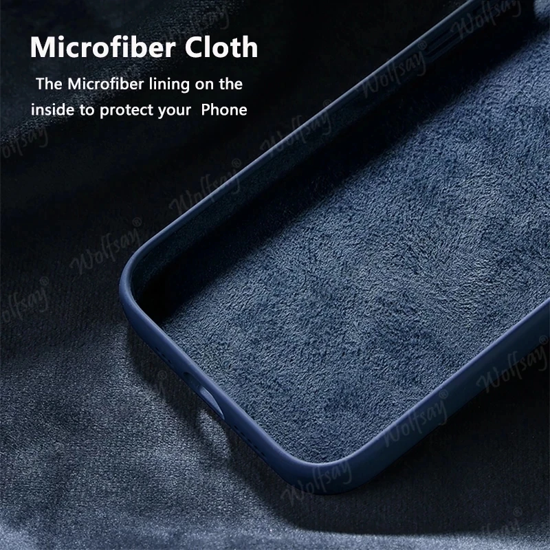 Silicone Soft Rubber Protector Case - Plain Design
