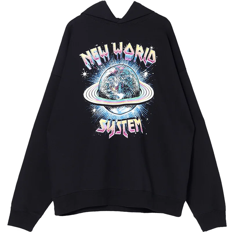

New World Hoodie Men,Graphic Print Streetwear,2023 Hood Sweatshirt,Punk Hip Hop Pullover,Grunge Y2K Women Oversize Cotton Jacket