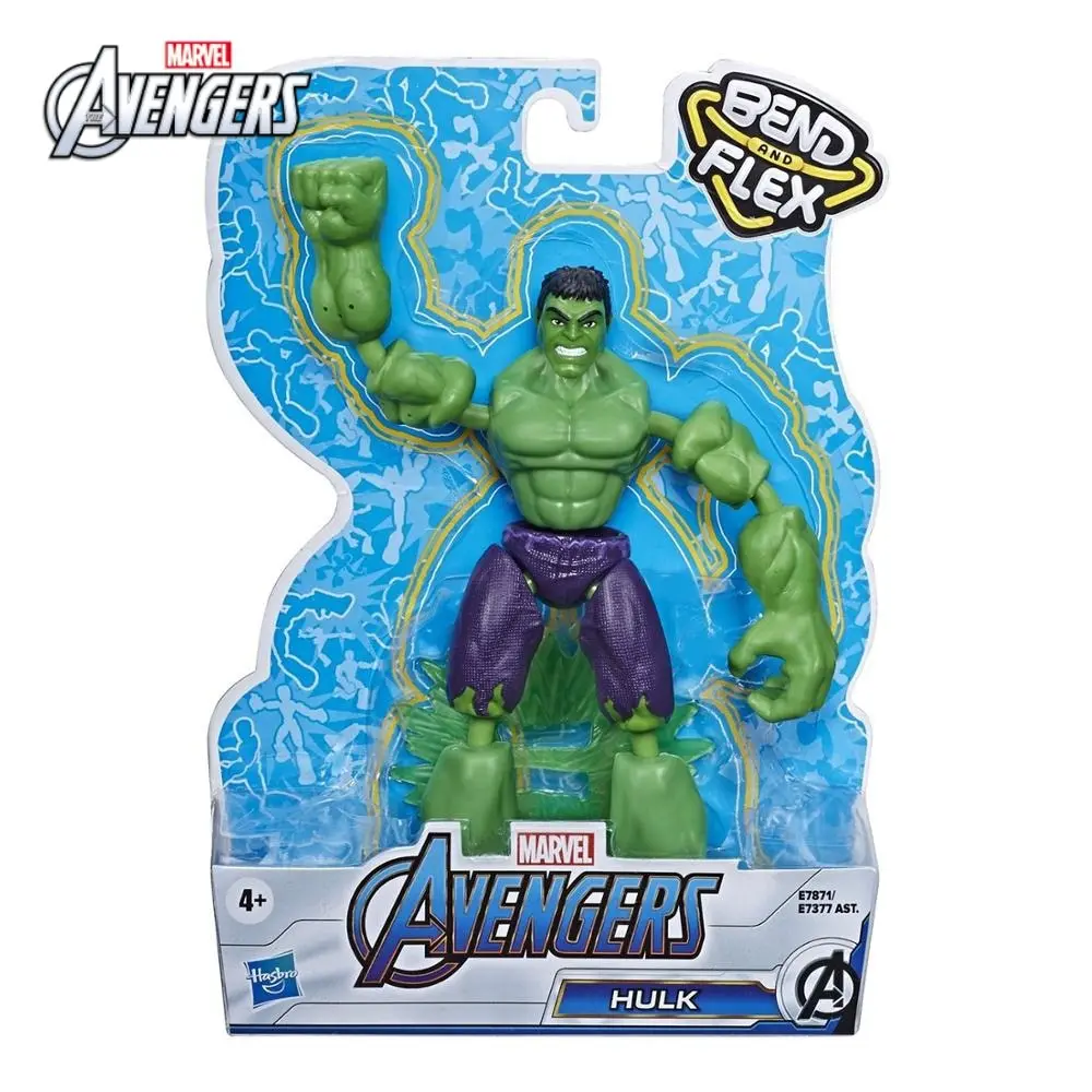 Фигурка Marvel Мстители Бенди Халк 15 см | Игрушки и хобби