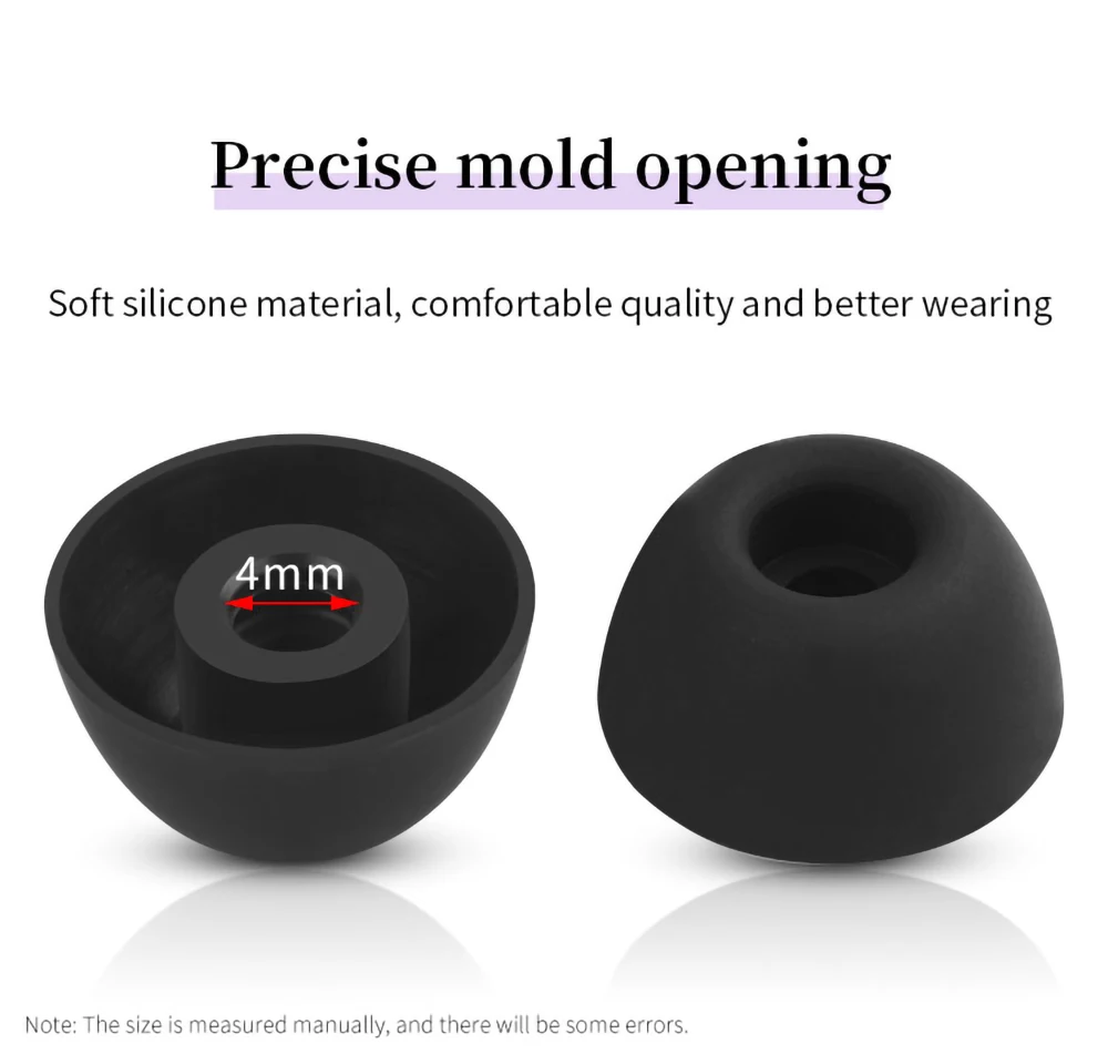 Quality Silicone Ear Tips for Samsung Galaxy Buds2 Pro TWS Eartips SM-R510 Ture Wireless Earbuds Tips Buds 2 Soft Earplugs