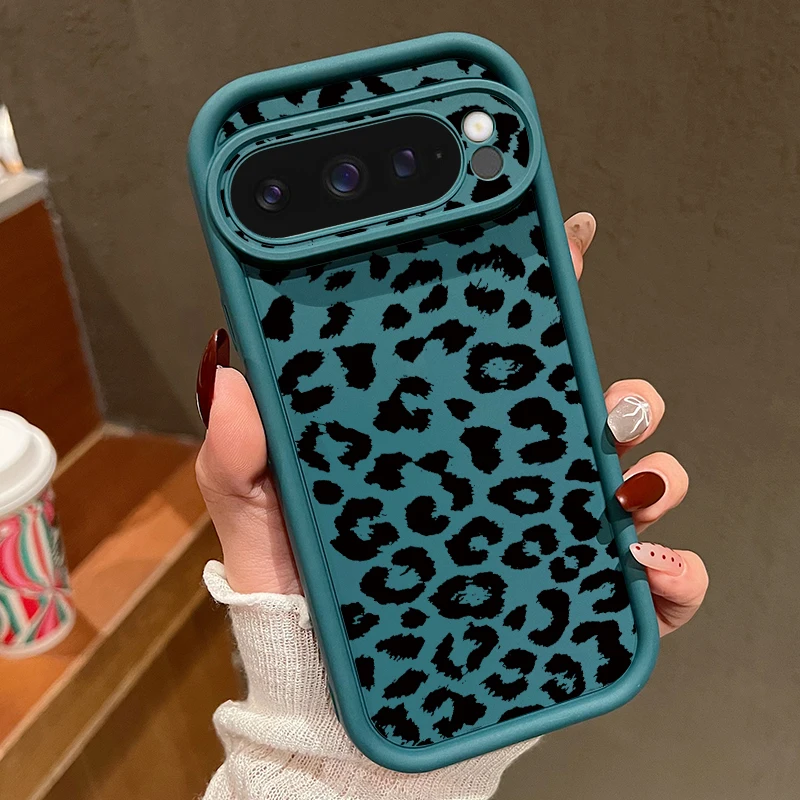 Leopard Print Shockproof TPU Silicone Phone Case