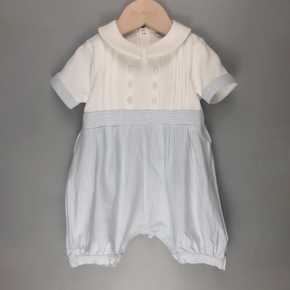 New Eid Wear Romper For Baby Boy In Cotton Stuff main image 1