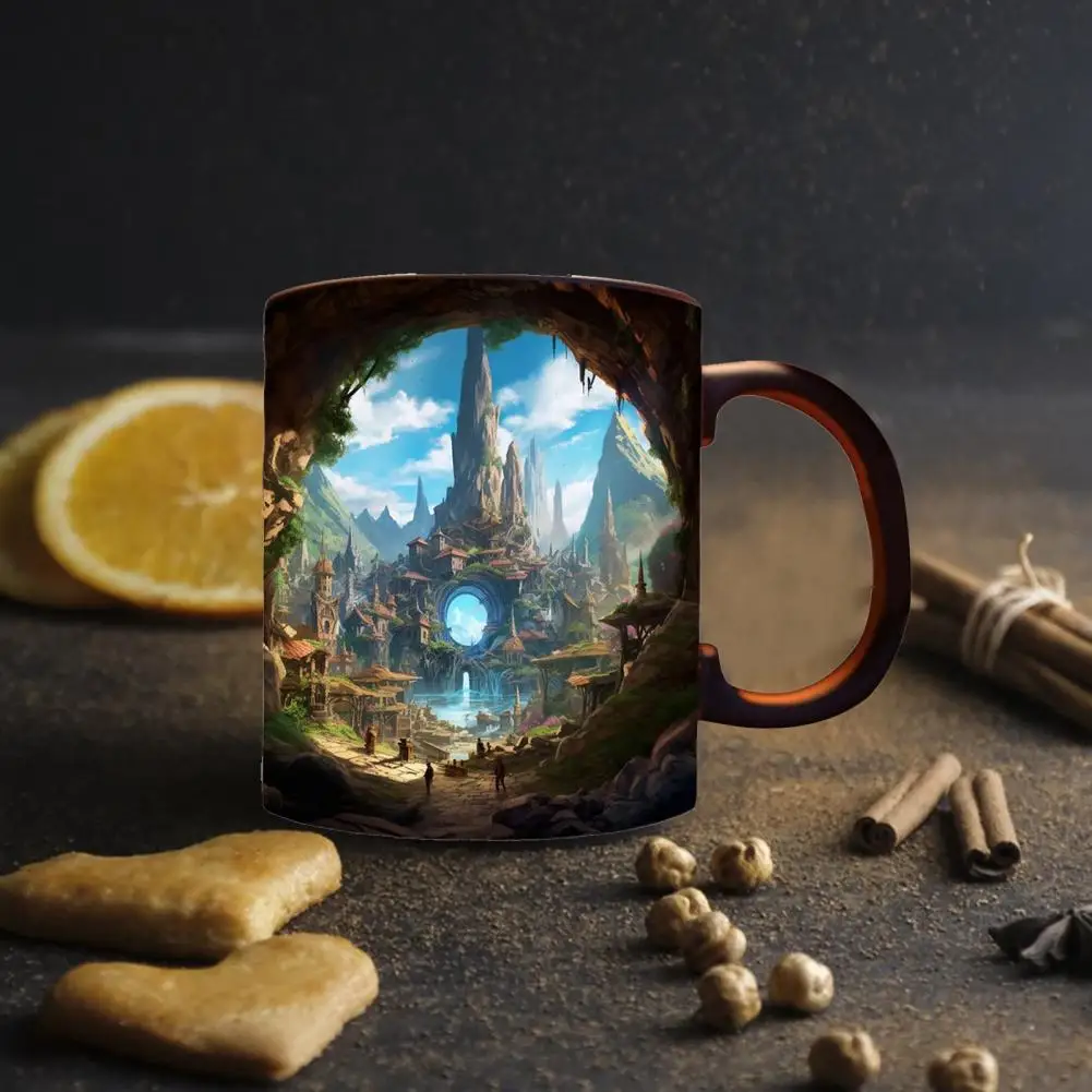 

Ретро-кружка для книжной полки для кофейных влюбленных, керамическая чашка со стандартным дизайном, Забавный милый Кофе для книжных червей