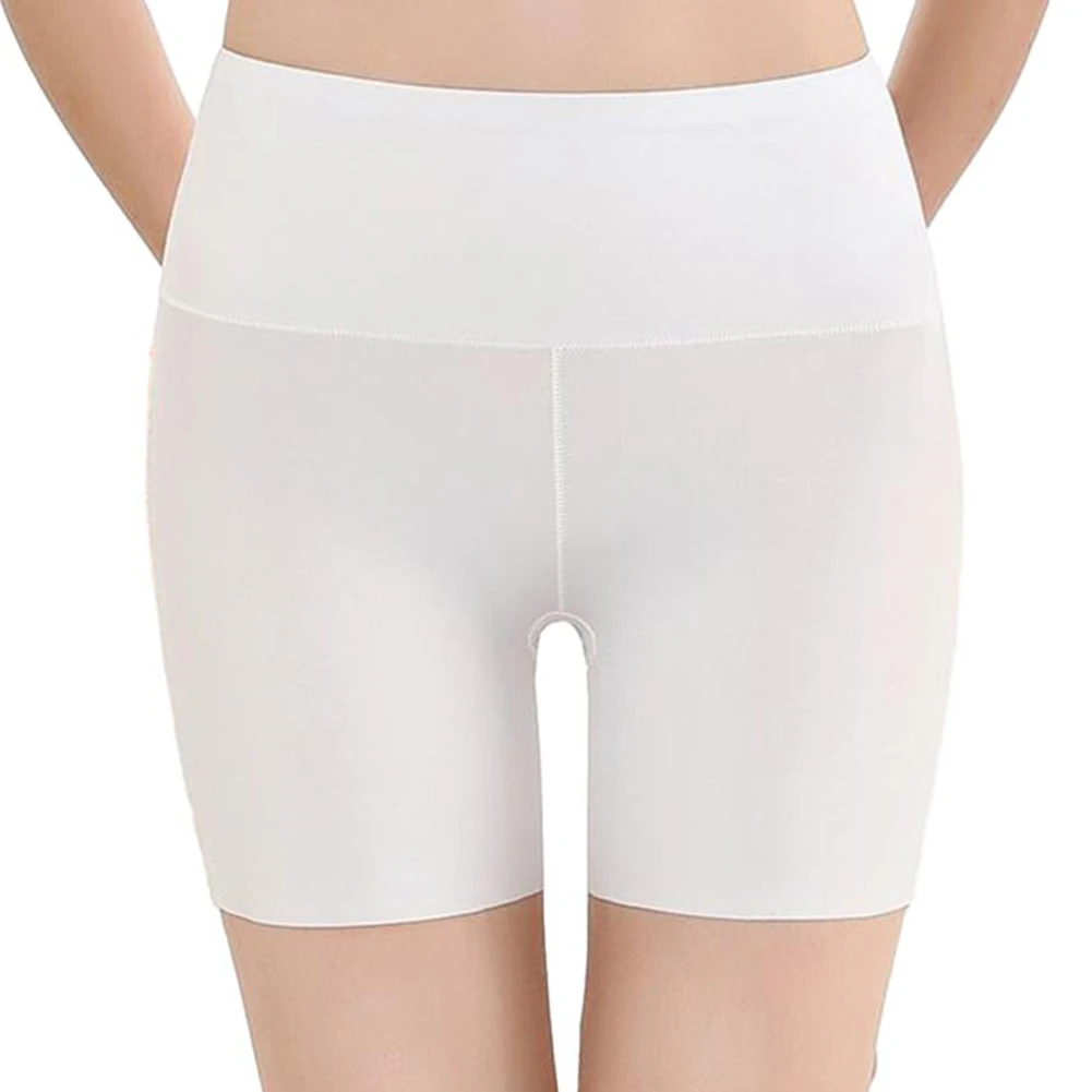 Underwear Safety Pants Girls Underwear High Waist Ice Silk Insurance Pants Leggings Panties Safety Shorts safety shorts high waist panties safety pants