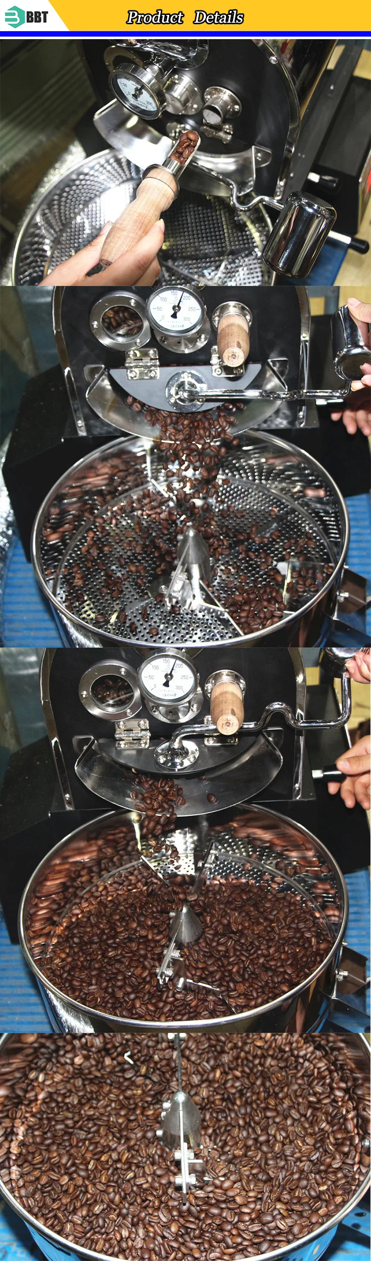 Description Picture 5 of itemCoffee Roster Roasting Machine Industrial 20/30Kgs Electric Coffee Roasting Machine