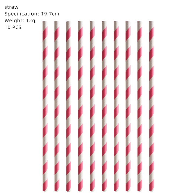 straw 10pcs