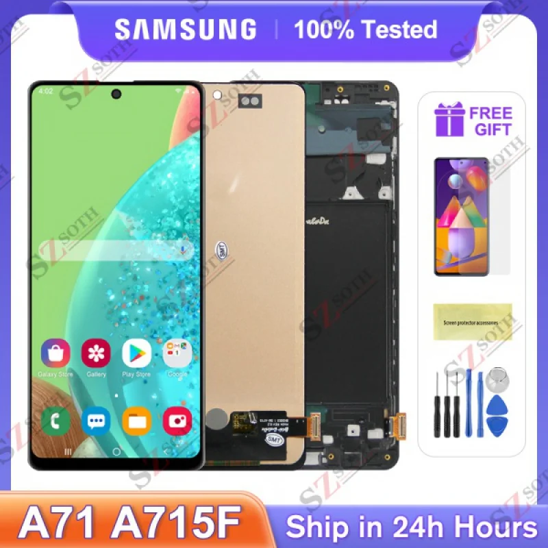 6.7" Display Screen For Samsung Galaxy A71 LCD Display Touch Sensor ...