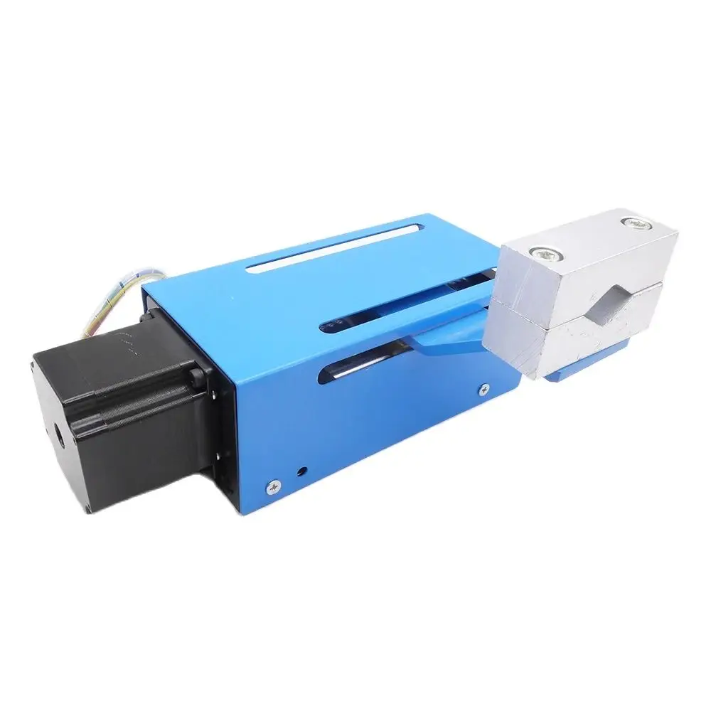 220V Automatic Welding Oscillator Weaver PLC Controlled Motorized Mechanism Linear Type Welding Positioner Turntable 5