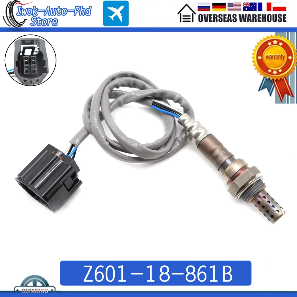 

Z601-18-861B датчик коэффициента топлива Lambda O2, датчик кислорода для Mazda 3 BK 1.6L 2.0L 2.3L Axela 1.5L 2003-2009 Z601-18-861A