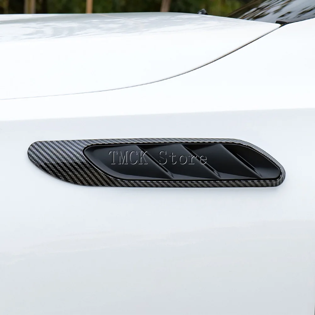 Adesivi Decorativi Per Presa D'Aria Laterale Per Mercedes Classe C W206 C200 C260 AMG C63 2022, Copertura In ABS Con Nastro Biadesivo, Facile Installazione, Elegante E Personalizzato