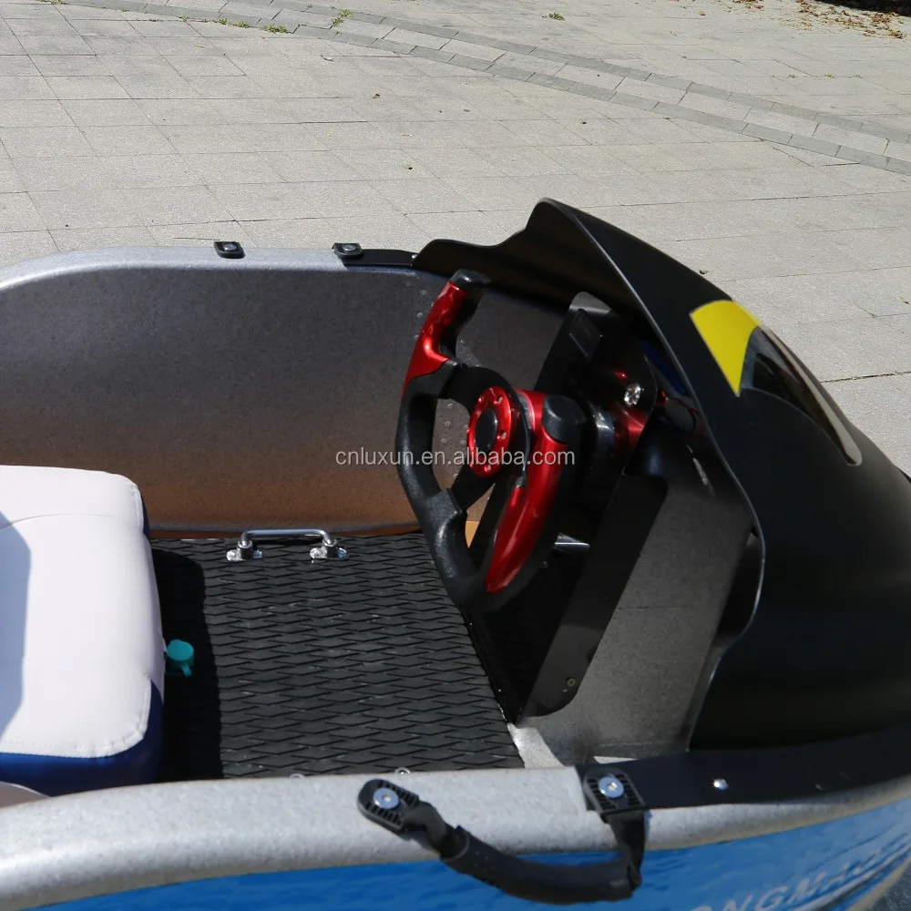 OEM ODM 15kw Electric Go Kart Jet Boat 72v Water Cooling EPP Go Kart Boats for Kids Adults 5