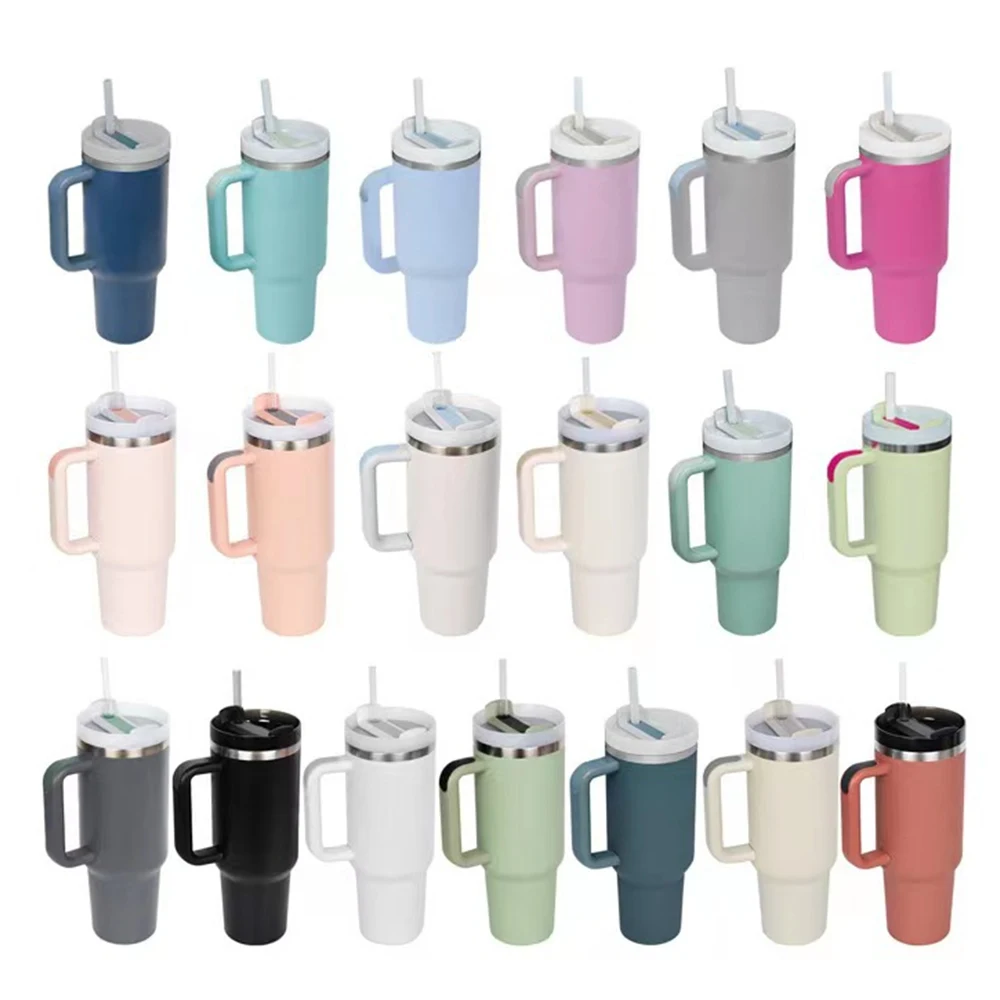 

Simple Modern 40oz Mug with Handle Straw Lid, Reusable Stainless Steel Water Bottle, Large Capacity Outdoor Hiking Travel Mug