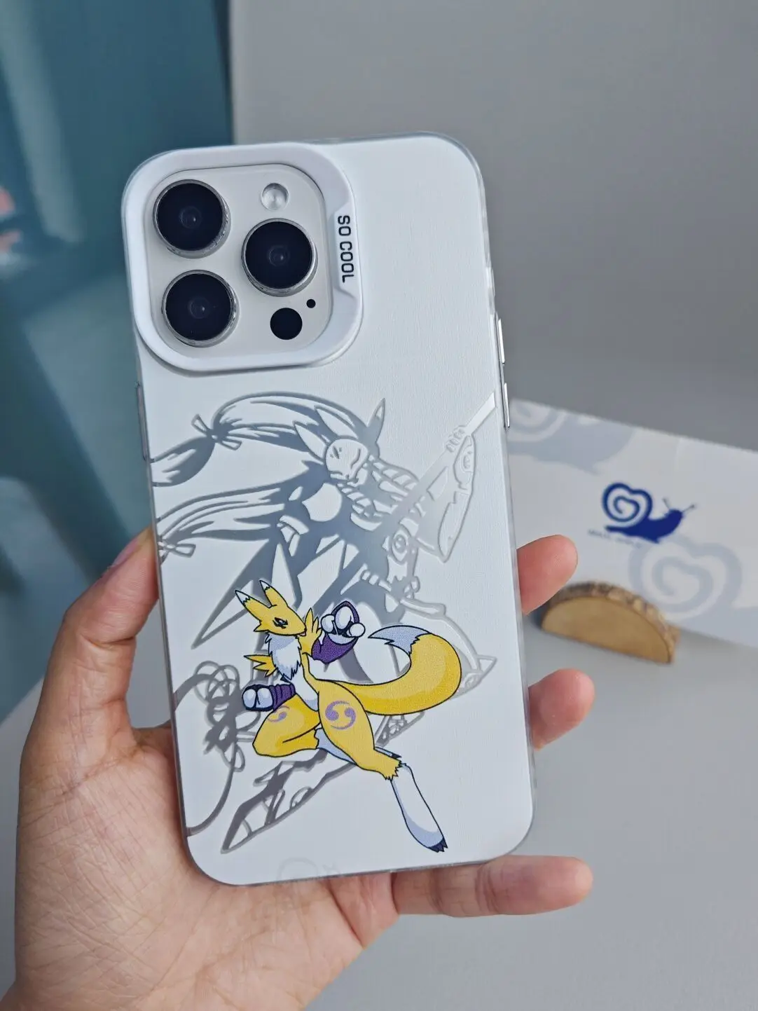 Luxury Matte Y2K Digimon Fashion Phone Case