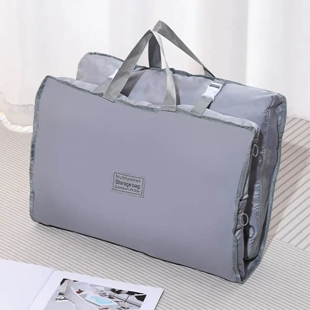 Large Capacity 7 In 1 Clothes Storage Bag Dustproof Moisture-proof Luggage Organizer Space Saving Foldable Suitcase Organizer 4