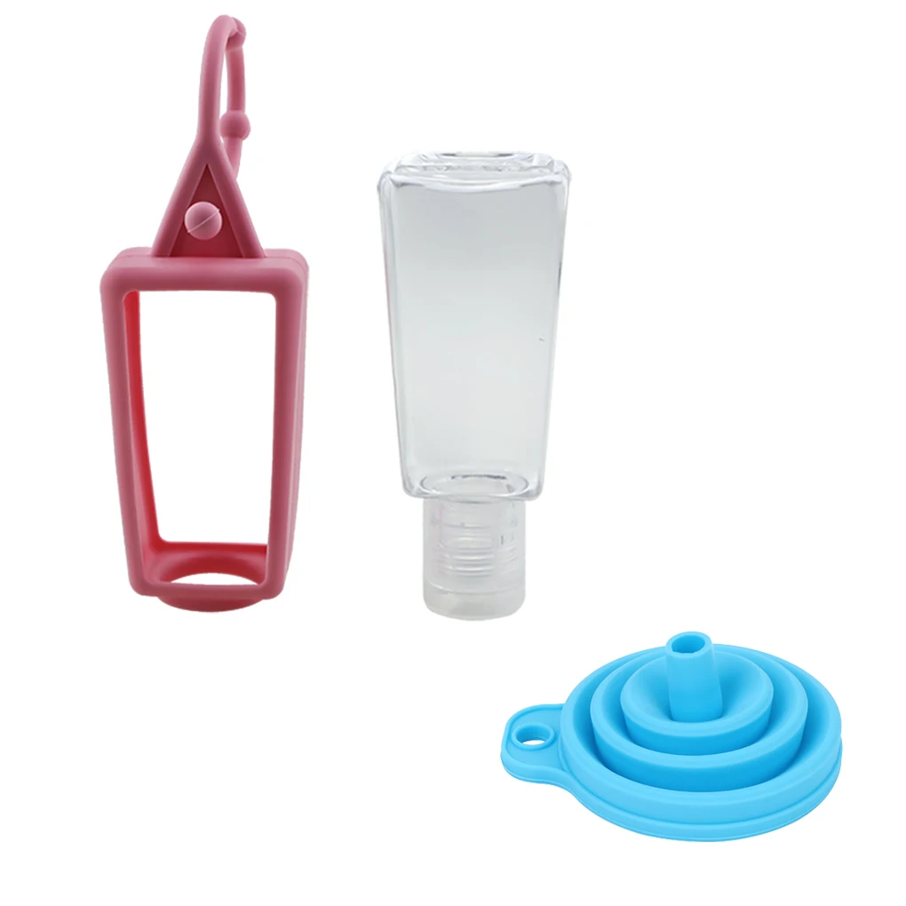 

Случайный цвет, воронка для кемпинга, походов, портативный дозатор для ручной стирки, воронка для заправки бутылок