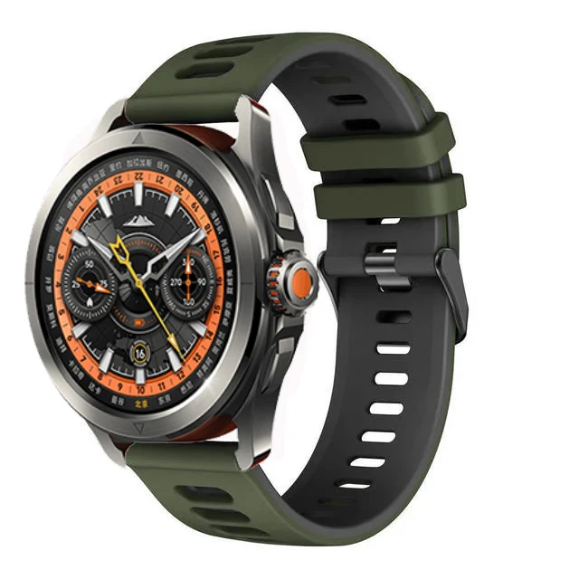 Universal 22mm & 20mm Silicone Smartwatch Strap - Premium Wristband Bracelet