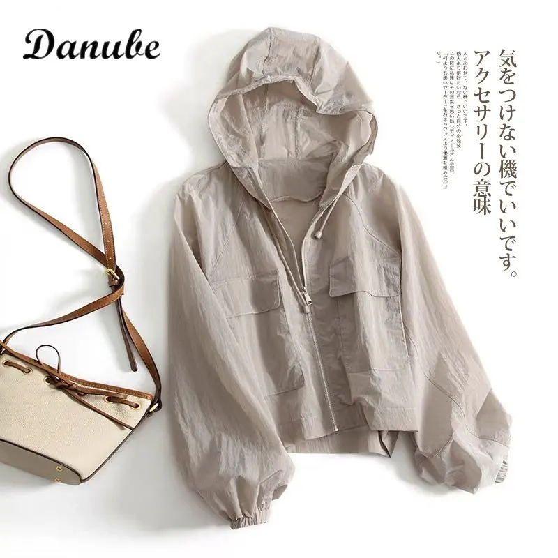 SummerSunProtectionClothingWomenKoreanCasualLooseWindbreaker