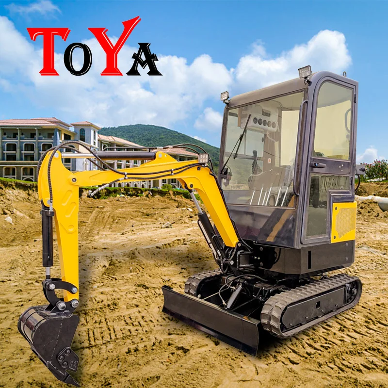 TY17 Changchai мини-экскаватор с бульдозером