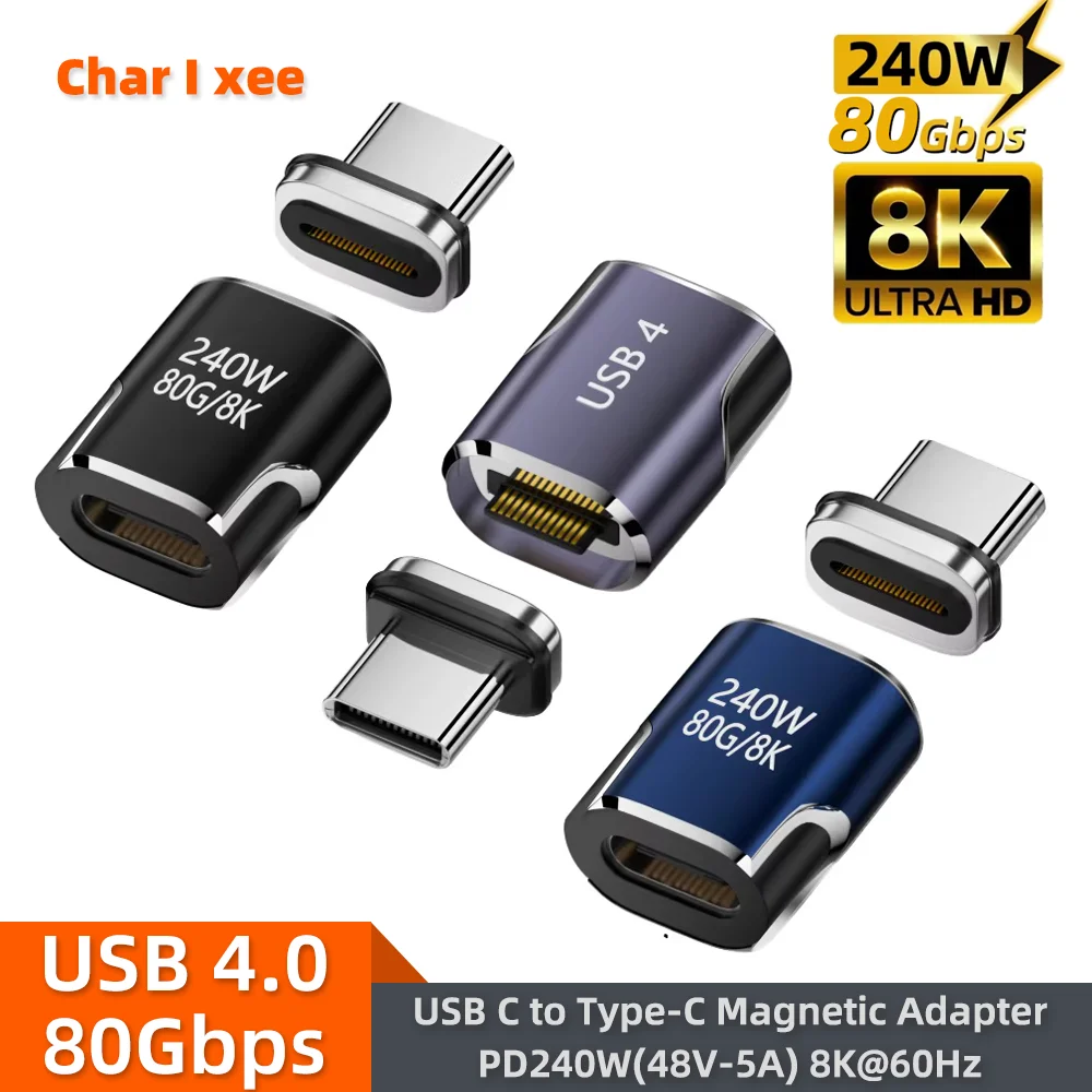 รูปสินค้า สายชาร์จ USB-C ความเร็วสูง 240W 80Gbps รองรับ Thunderbolt 4/3