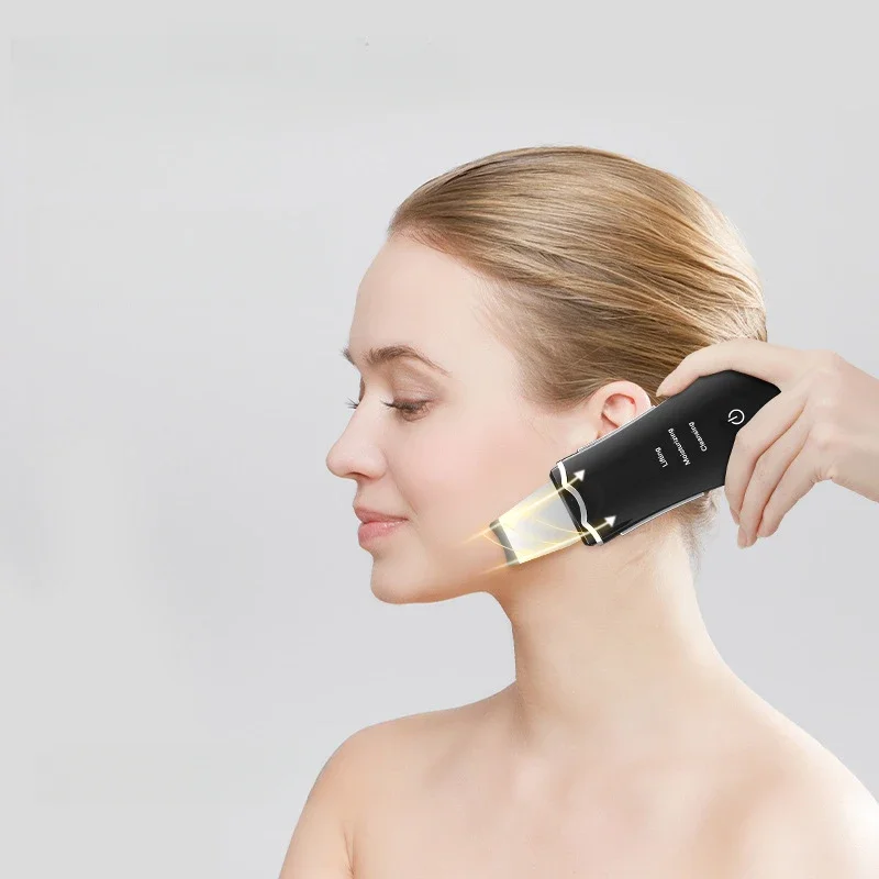 New Ultrasonic Skin Removal Machine Home Blackhead Removal Acne Import Export Skin Rejuvenation Device Facial Cleansing