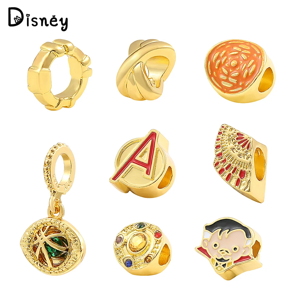 Marvel Avengers Charm Jewelry Superhero Doctor Strange Beads Eye Of Agamotto Ciondolo Accessori Per Bracciali Fai Da Te Regali Di Alta Qualità