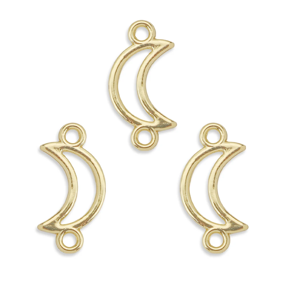 

10Pcs Zinc Alloy Star Open Back Bezel Links Pentagram Frame Connector for DIY Necklace Bracelet Earrings Jewelry Making Supplies
