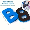 Red & Blue English Letter Magnetic Stickers Number Refrigerator Magnetic Stickers Alphabet Spelling Educational Kids Toys 2