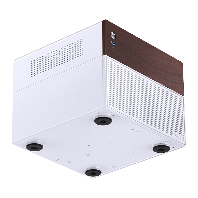 PC Case JONSBO N4 NAS Mini ITX/M-ATX Motherboard SFX Power 6 Large and 2 Small Hard Disk Bit Home Office Server Chassis