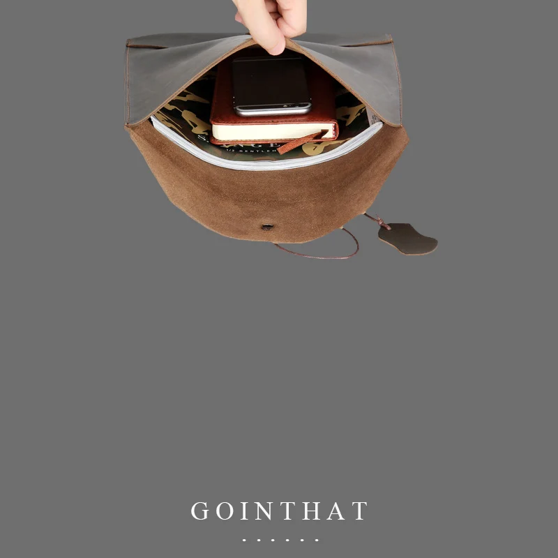 Top Genuine Leather Laptop Sleeve Bag 13 Inch Notebook Cover Business Handbag Briefcase Envelope Messenger A4 File Folder Pouch