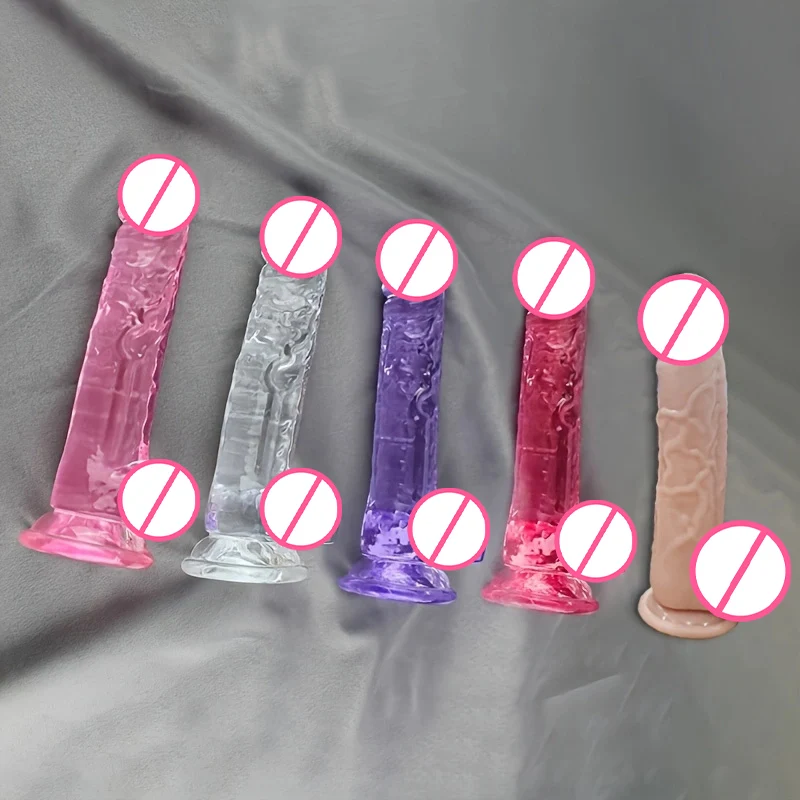 Sex Toys 1PC Manual Realistic Soft Dildo Adult Sex Toys Suction Cup for Women