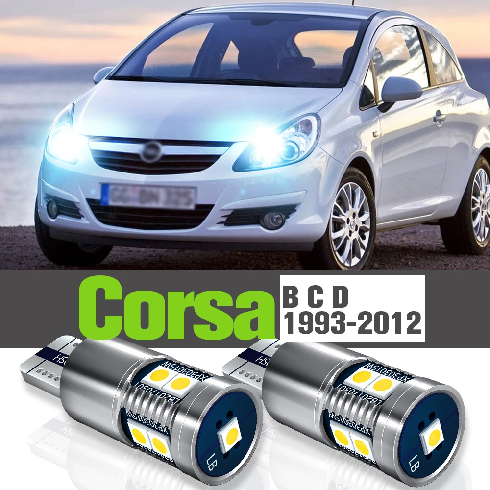 Accesorios de luz LED de estacionamiento para Opel Corsa B C D, 1993