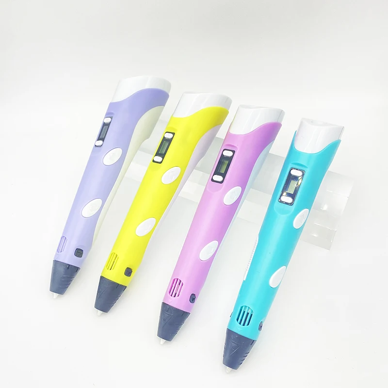 Boligrafo 3D niños - Lápiz 3D - Filamento pla - 35m de 7 Colores - Pantalla  LCD - Plantillas para Pintar - Temperatura y Velocidad Ajustable -  Manualidades Adulto : : Hogar y cocina