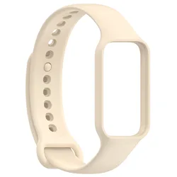 Silicone Replacement Band with Protector Film for Redmi Band2 (Dream White)