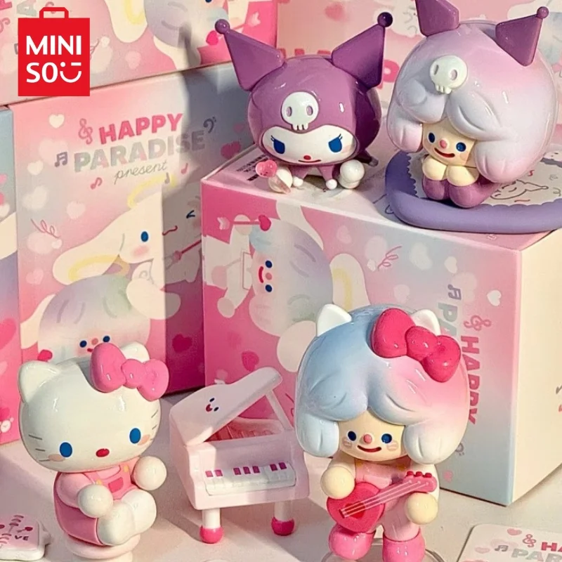Hot Rico X Sanrio Family'S Beautiful Love Series Nuovo Prodotto Blind Box Handheld Co Branded Kuromi Melody Kitty Gift