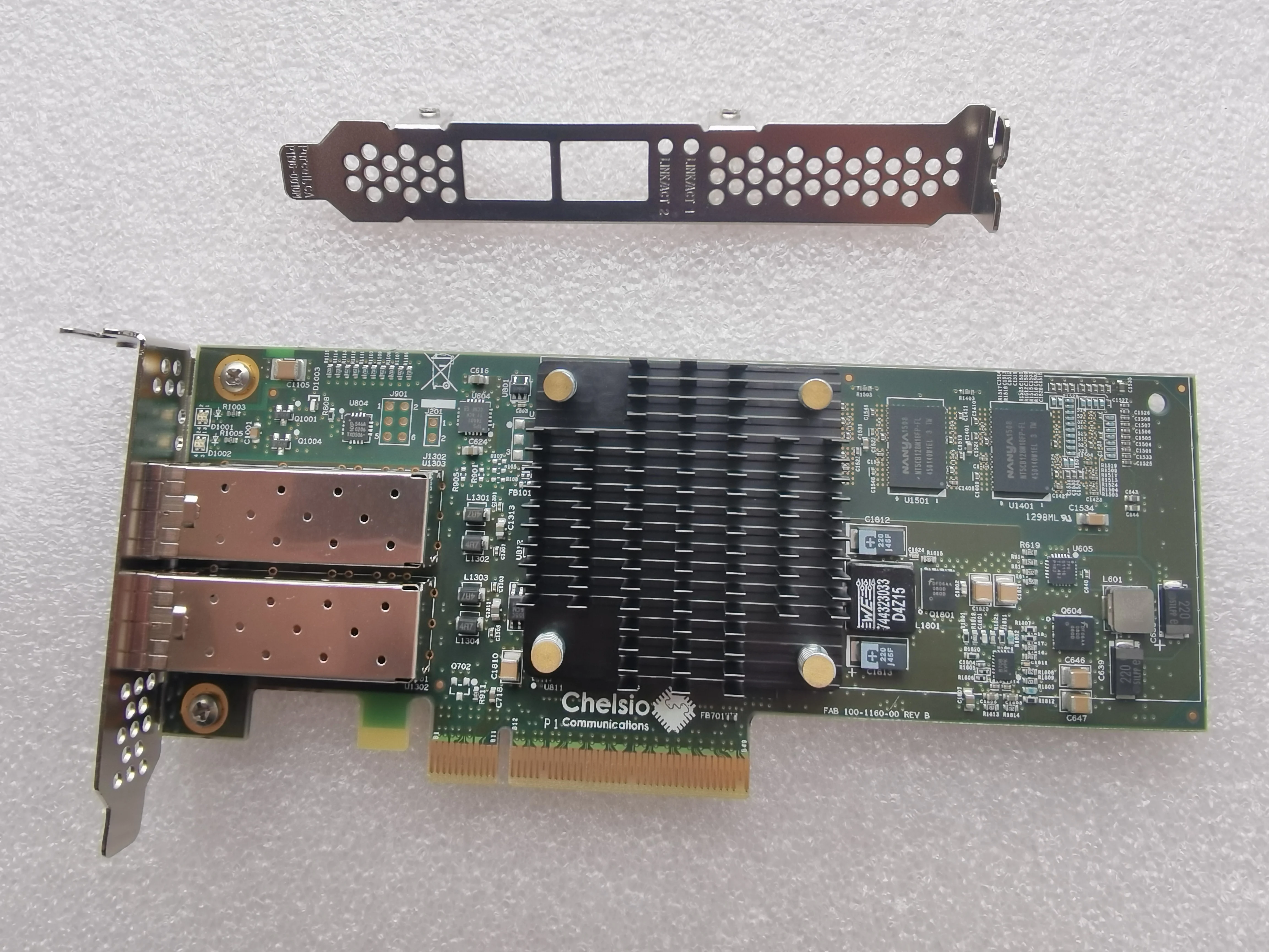 Porta Dupla Mais Peças 10g Módulos 10gbe Ethernet Adaptador de Fio Unificado T520-cr - Imagem 2
