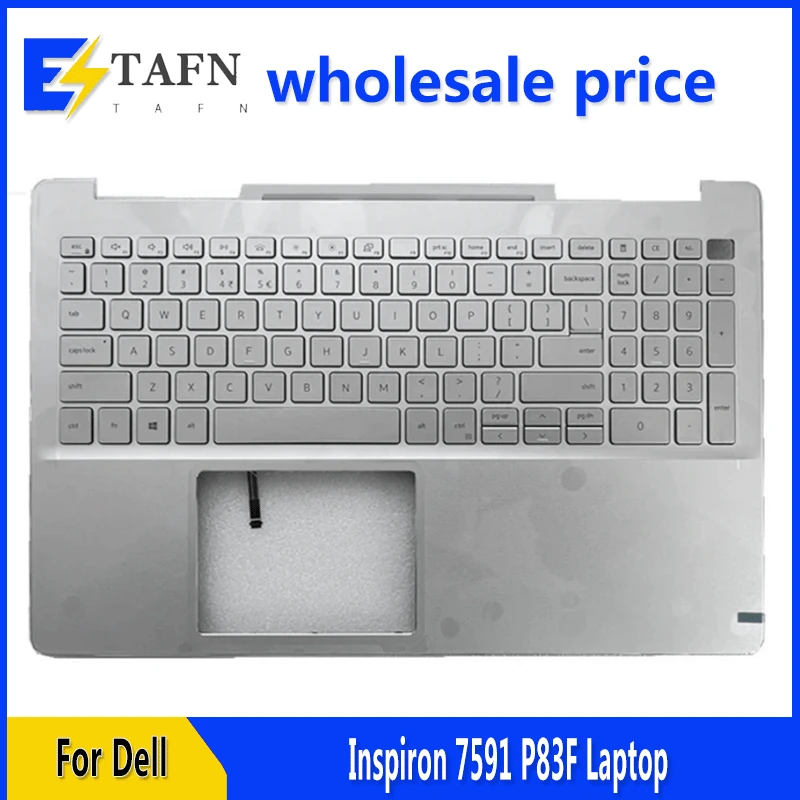 

New Original For Dell Inspiron 7591 P83F laptop bag LCD Back Cover Front Bezel Upper Palmrest Bottom Case Keyboard Hinges