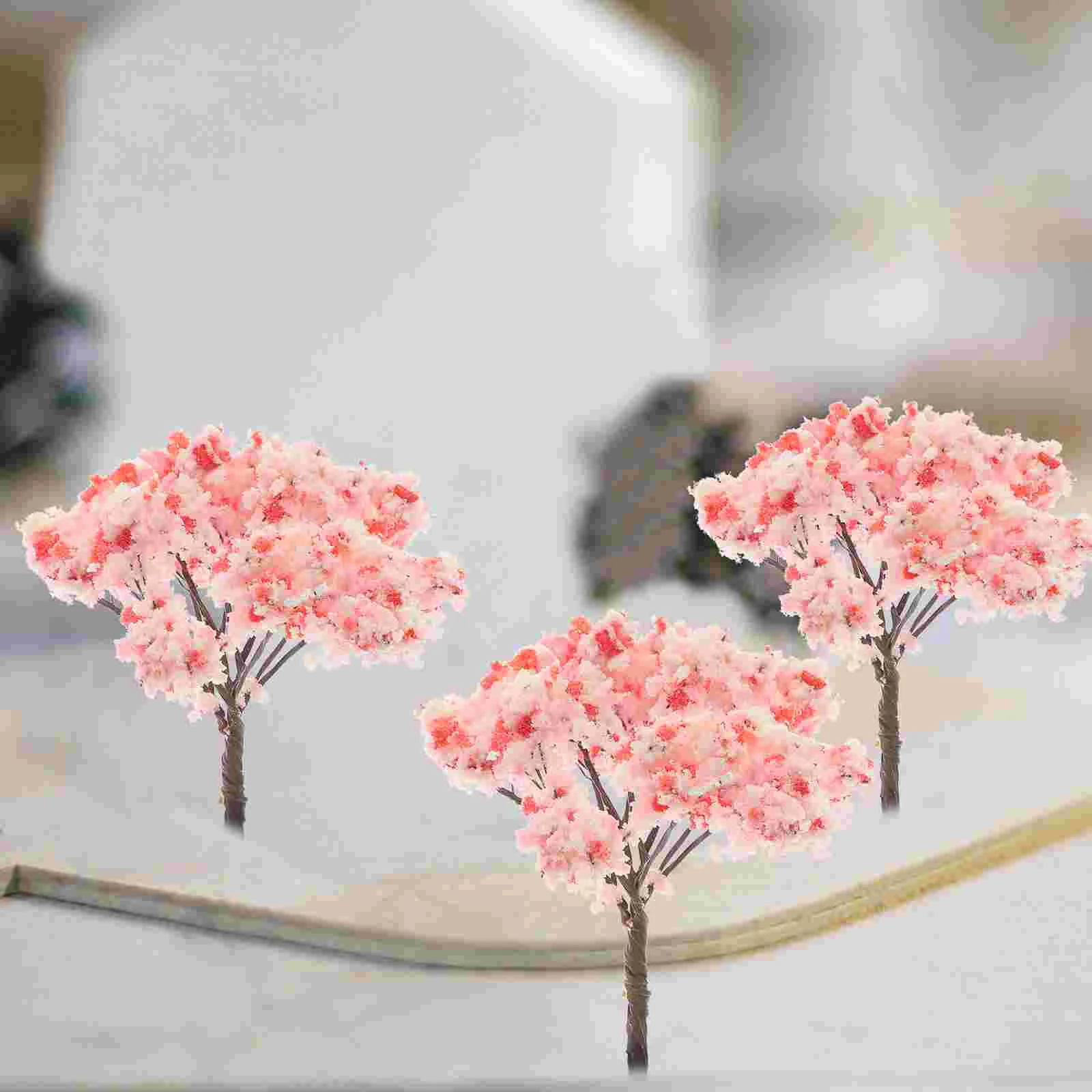 

Micro Landscape Ornaments Architectural Tree Model Decor Fake Plants for Decoration