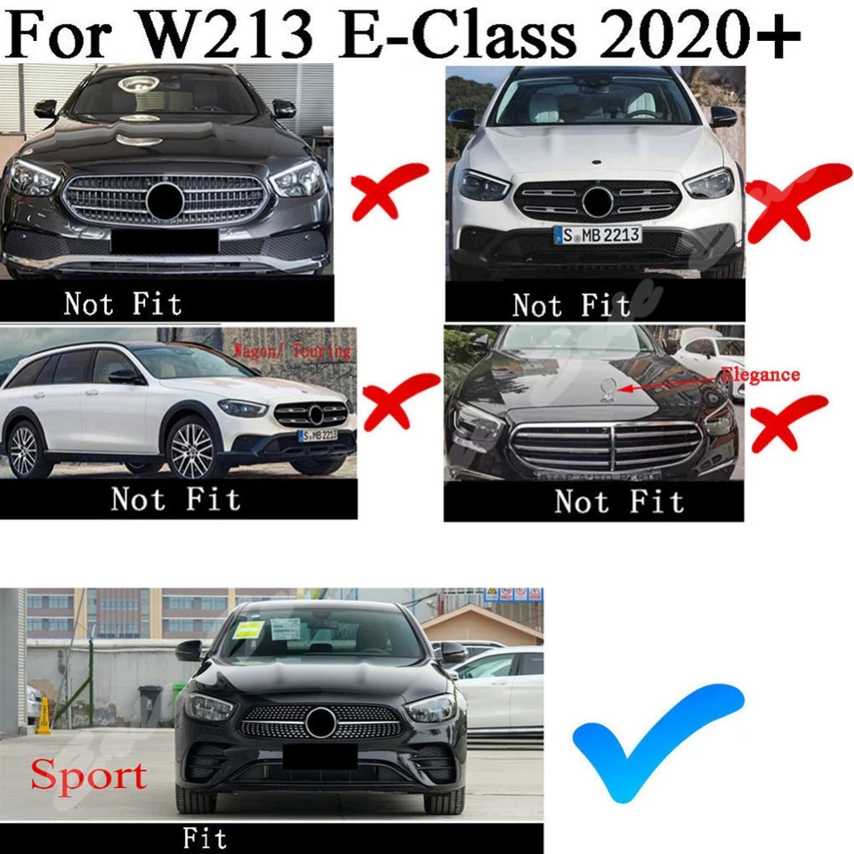 フロントバンパーグリルメルセデスベンツ E クラス W213 2021