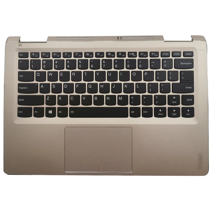 Original New Laptop For Lenovo Yoga 710-14 710-14ikb 710-14isk Palmrest  Upper Case Us Backlit Keyboard Silver Gold - Laptop Bags & Cases -  AliExpress