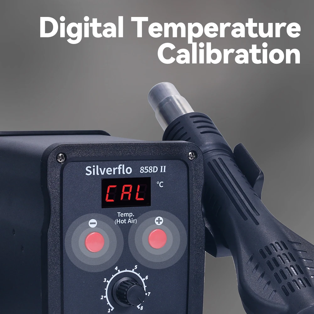 Паяльная станция Silverflo 858D-II | AliExpress
