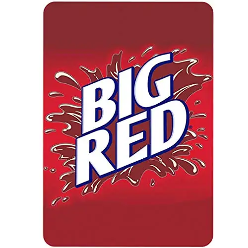 

Original Retro Design Big Red Tin Metal Signs Wall Art | Thick Tinplate Print Poster Wall Decoration