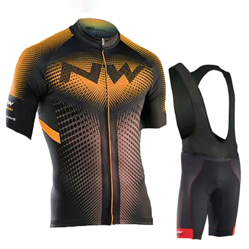 

NW Northwave Bikes Jersey Cycling Summer Clothes Man 2023 Men's Pants Gel Clothing Sports Set Mtb Male Road Bike Uniform Mallot