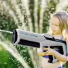 2024 Summer Automatic Electric Toy Water Gun Induction Water Absorbing HighTech Spray Pool Beach Outdoor Water Fight Toy for Kid 3