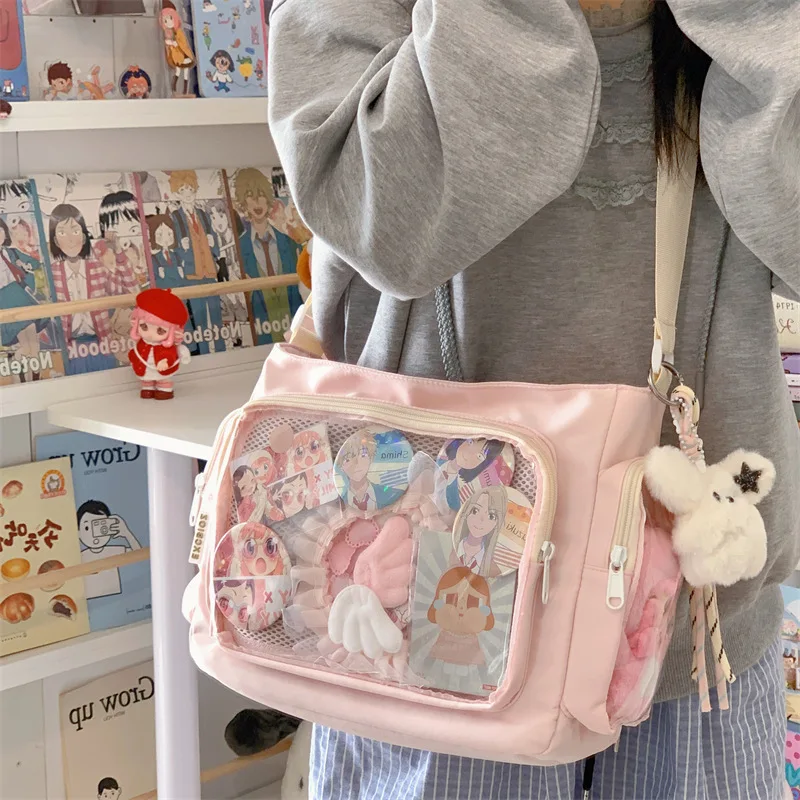 Kawaii Preppy Style Crossbody Ita Bag - Limited Edition