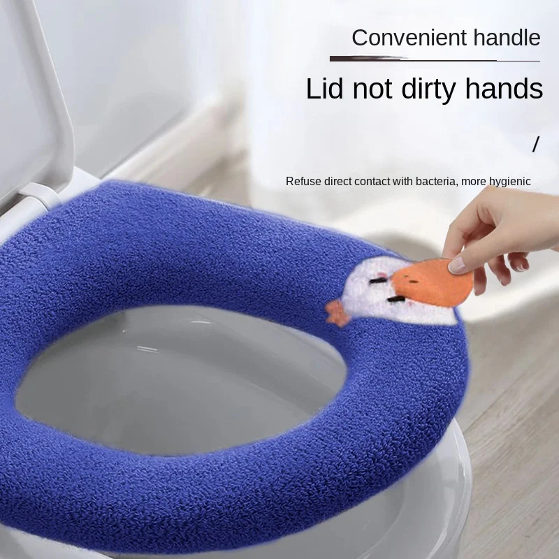 Toilet Seat Cover Cute Duck Soft for Home