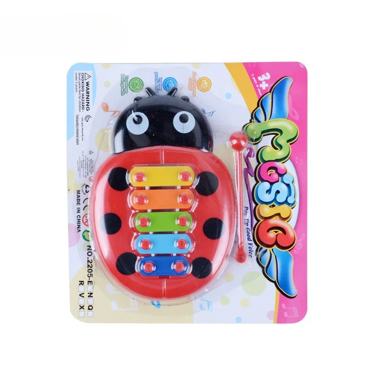 0-3 Years Old Hand Knock Piano Educational Toys Hand Harp Boy Girl Musical Baby Toy 8-Note Xylophone for Children Toddler